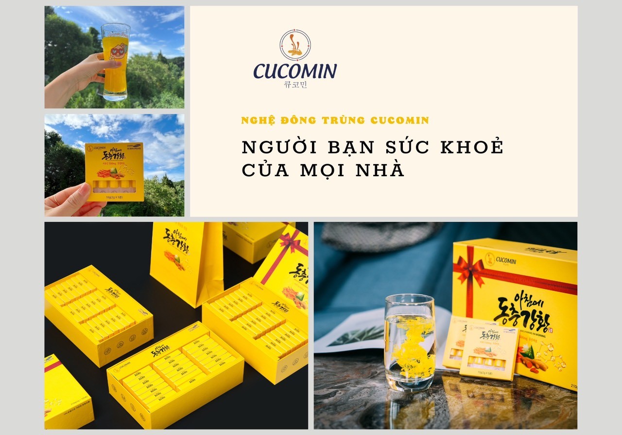 Nano nghệ đông trùng Cucomin Hàn Quốc, có gì khác biệt mà hot đến vậy?
